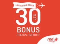 Earn 30 Qantas Status Credits by Switching to Red Energy