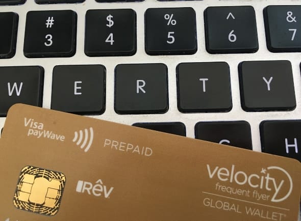 Velocity Global Wallet card