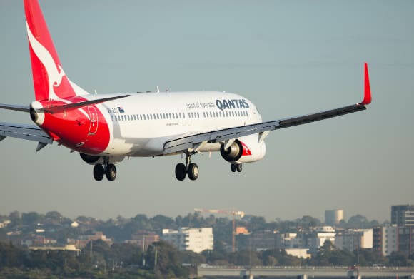 Qantas will operate five return Boeing 737-800 flights to Norfolk Island. Photo: Qantas.