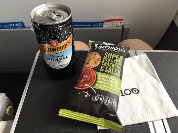 Snack served on QF1795