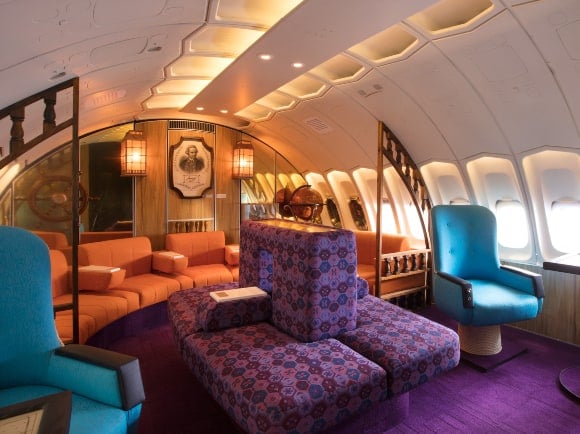 Captain Cook Lounge 747 upper deck