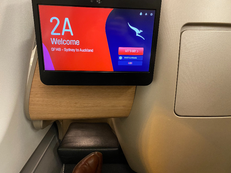 Seat 2A Qantas A330