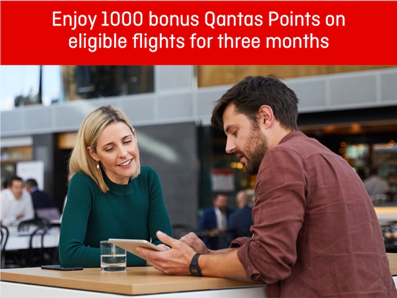 Qantas Business Rewards bonus points offer June 2021