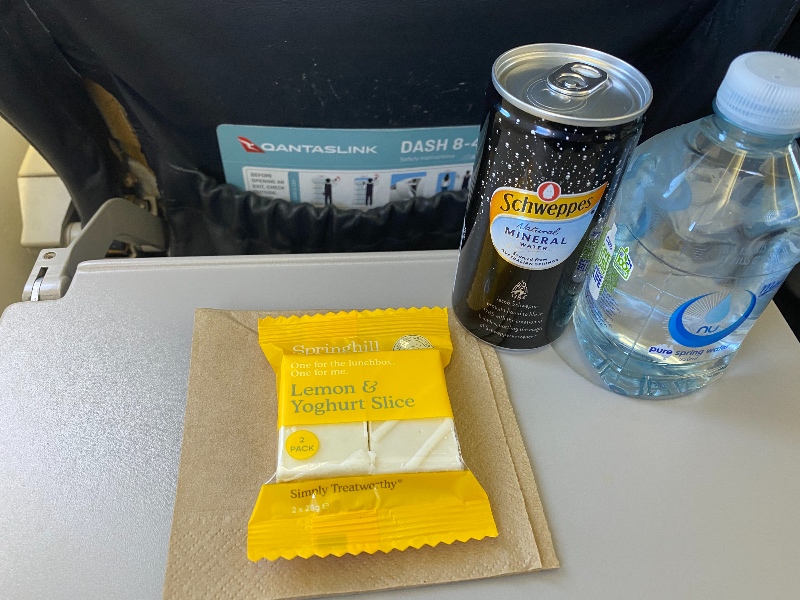 Lemon slice on QantasLink