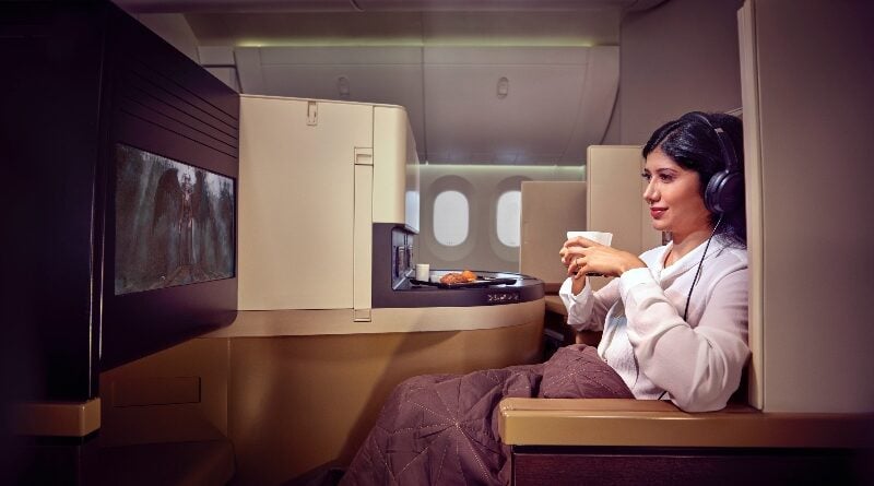 Etihad Airways business class