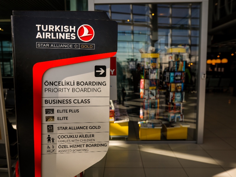 Turkish Airlines priority boarding