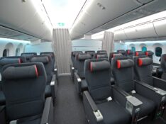 Air Canada Dreamliner Premium Economy cabin