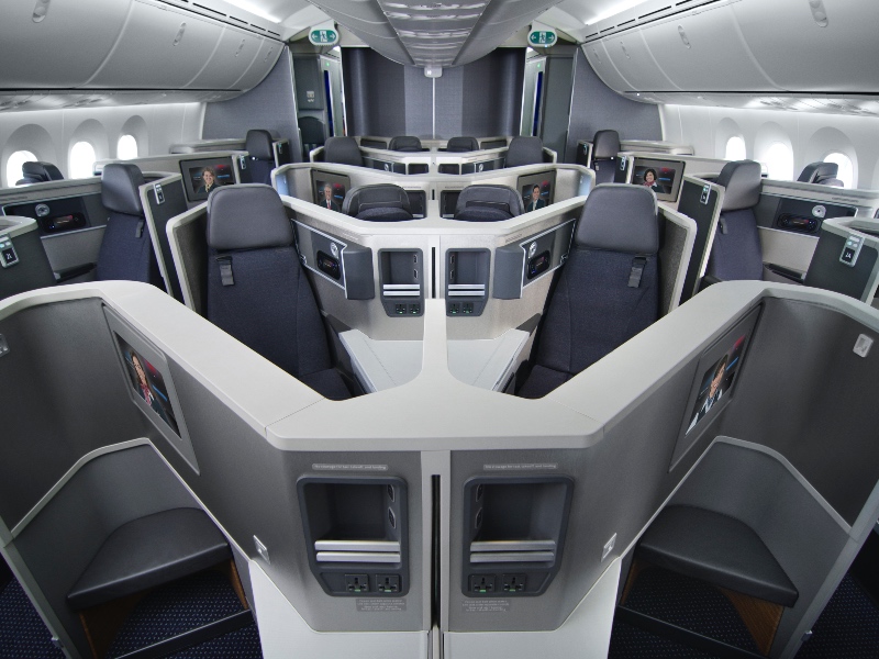 American Airlines 787-8 Business Class