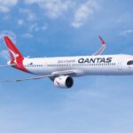 Qantas A321XLR livery