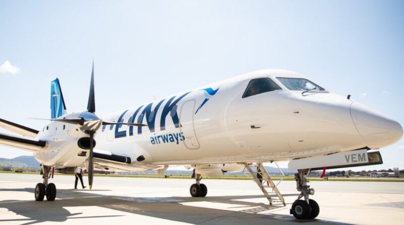 Link Airways will operate flights from Sydney to Canberra on behalf of Virgin Australia