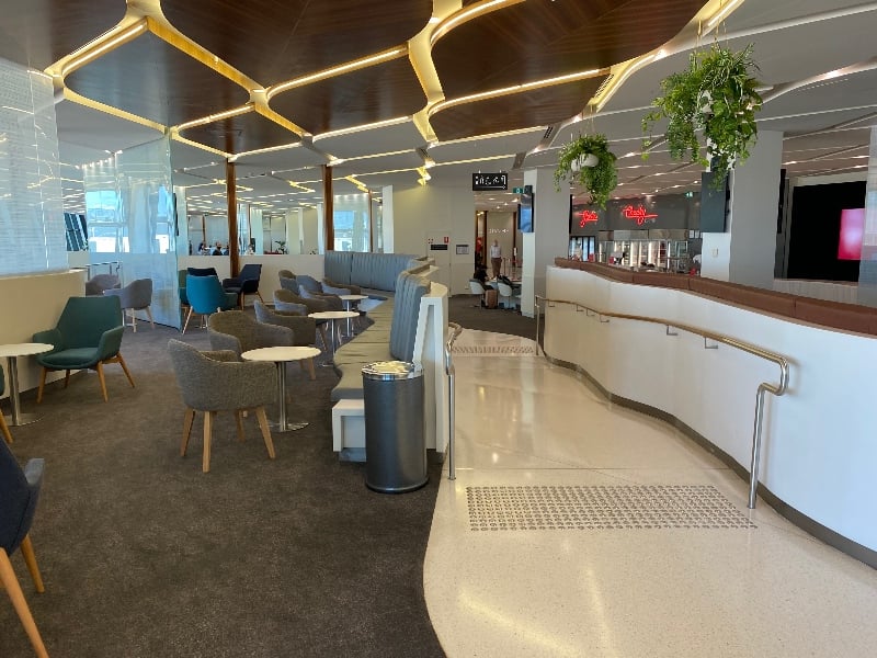 The new Virgin Australia Lounge at Melbourne Airport