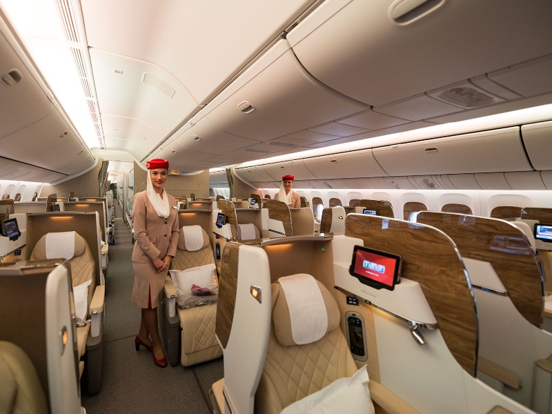 Emirates Boeing 777-300ER Business Class