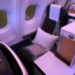 Swiss A340 Business Class seat