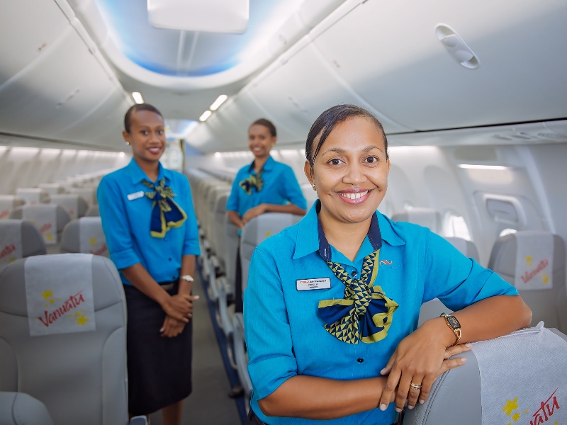 Air Vanuatu cabin crew