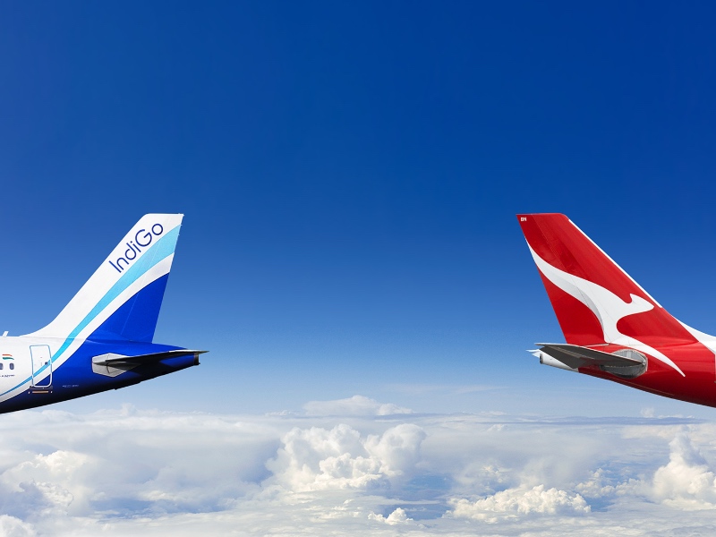 Qantas will codeshare with IndiGo