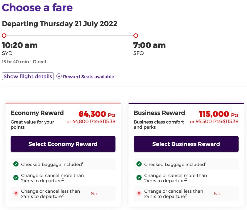 You can now redeem Velocity points for United flights on the Virgin Australia website