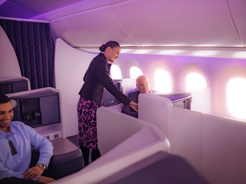 Air New Zealand's new Boeing 787 Business Class will arrive in 2024