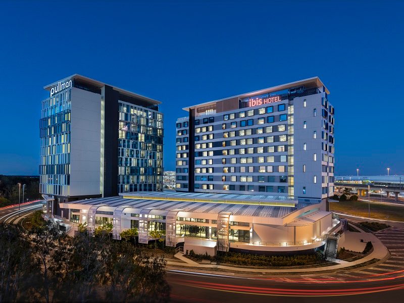 Ibis and Pullman hotels at Brisbane Airport