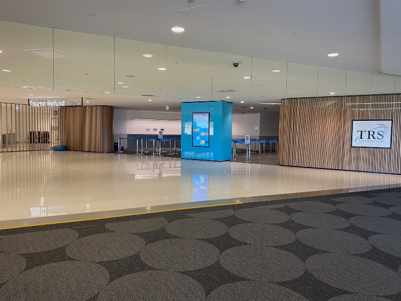 Tourist Refund Scheme (TRS) office in Sydney Airport