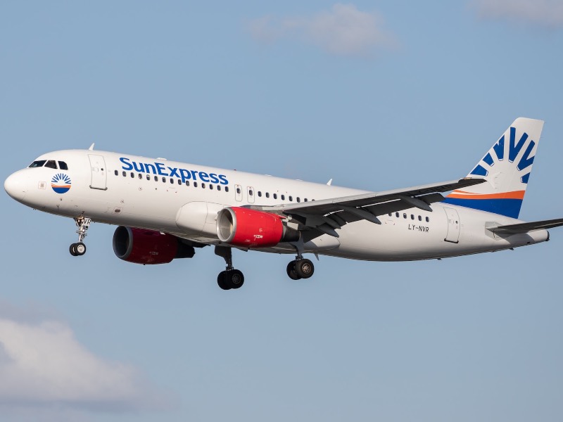 SunExpress is a low-cost airline flying holidaymakers to Türkiye
